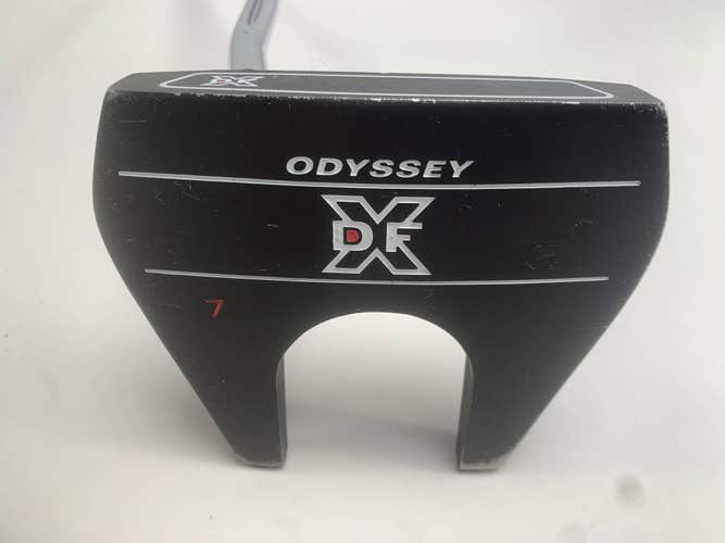 Odyssey DFX 7 2021 Putter 34" SuperStroke Flatso 2.0 Mens LH