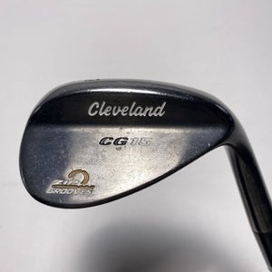 Cleveland CG15 Black Pearl Gap Wedge GW 52* 10 Bounce Traction Wedge RH