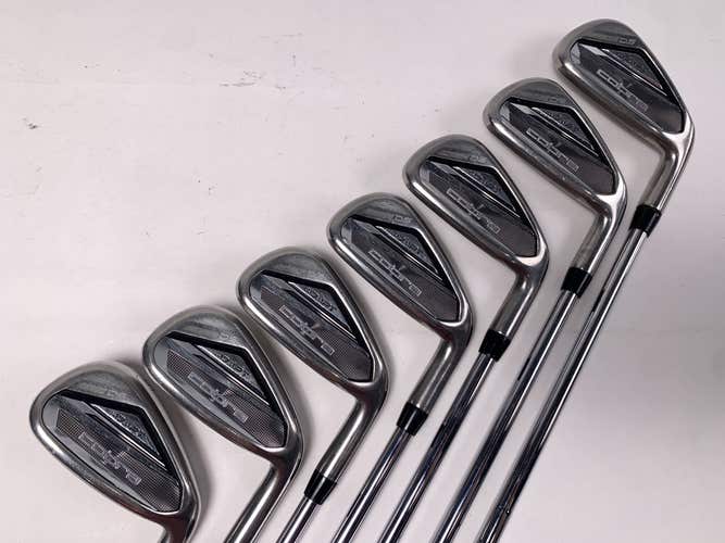 Cobra DS-ADAPT Iron Set 5-PW+GW KBS Tour Lite Stiff Steel Mens RH Midsize Grips