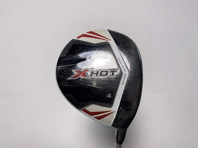 Callaway X Hot 2013 4 Fairway Wood 17* Project X PXv Senior Graphite Mens RH