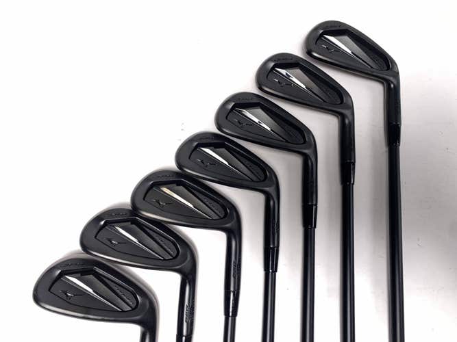Mizuno JPX 925 Forged Black Iron Set 5-PW+AW KBS PGI 80 Stiff Graphite Mens RH