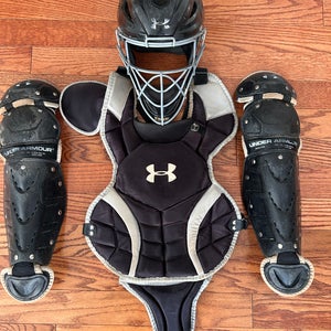 Black Under Armour Victory Series Catcher's Set (Used)