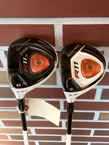 Men's TaylorMade R11 Fairway Wood Left Hand Regular Flex 5 Wood (Used)