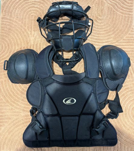 Adult Champro CP14 Umpire/Catcher's Set (Mask + Chest Protector)(Used)