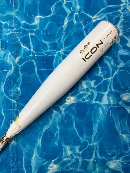 2024 Rawlings Icon Composite Bat USSSA Certified (-10) Composite 18 oz 28" (Used)