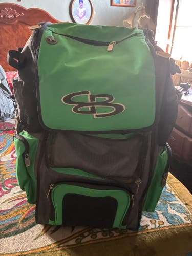 Used Boombah Bat Wheeled Bag