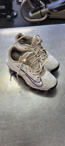 Used Nike 1Y BB/SB Cleats White Youth 13.0 11497-S000155540