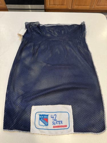 NY Rangers Warrior Hockey Pro Stock Laundry Bag