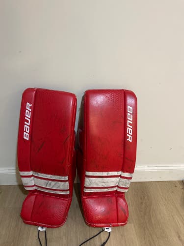 Large 2020 Bauer Mach Goalie Leg Pads (Used)