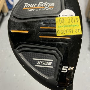 Tour Edge Hot Launch X525 25 #5 Hybrid MAMIYA HELIUM 55R Regular Flex Graphite