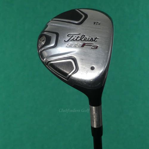 Titleist 909F3 909 F3 Fairway 15 3 Wood Aldila VooDoo FW-S Graphite Stiff