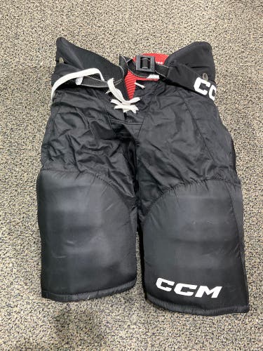 Black Junior Large CCM Next Hockey Pants (Used)
