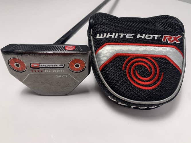 Odyssey O-Works Black 2M CS Putter 33" SuperStroke Pistol GT Tour Mens RH