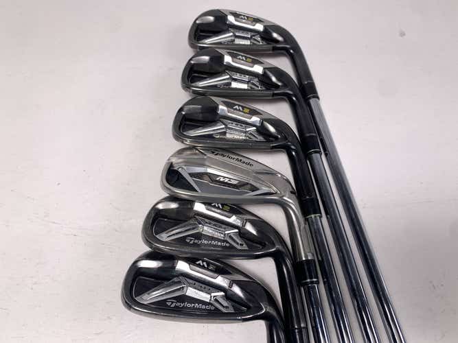 TaylorMade M2 Iron Set 5-PW KBS 90g Regular Steel Mens RH Midsize Grips