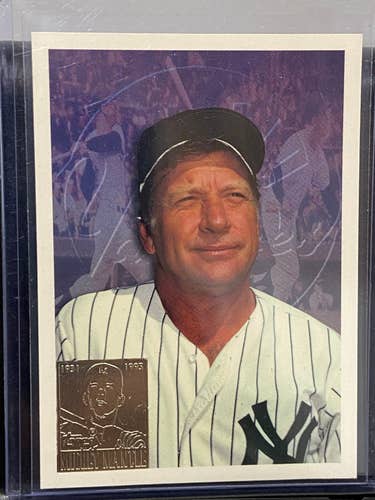 Mickey Mantle New York Yankees 1995 Topps #7 Insert Card