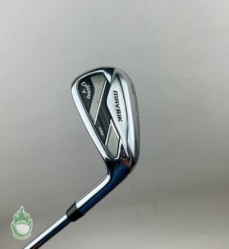 Used RH Callaway Mavrik Pro 7 Iron Tour-V 120g Extra Stiff Steel Golf Club