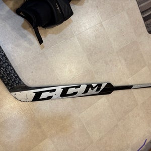 Senior CCM Extreme Flex 5.5 Regular Goalie Stick 23" Paddle (Used)