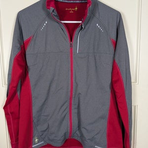 Smartwool L PhD Running Gorpcore Jacket Full Zip Base Layer Merino Wool Size: L