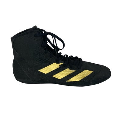 Used Adidas Wrestling Shoes Black Senior 9.5 11406-S000109011