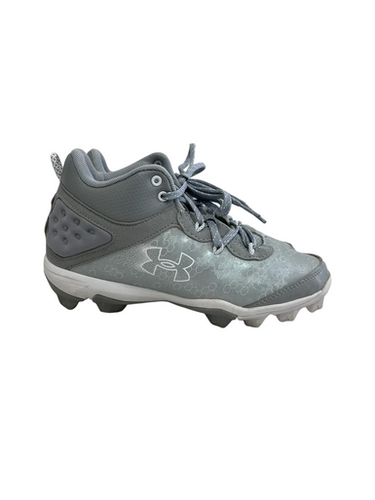 Used Under Armour HARPER BB/SB Cleats Grey Junior 05.5 11692-S000146556