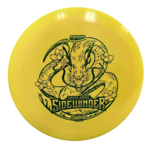 Used Innova CHP SERIES CJ SIDEWINDER Disc Golf Driver Yellow 172g 11692-S000146643