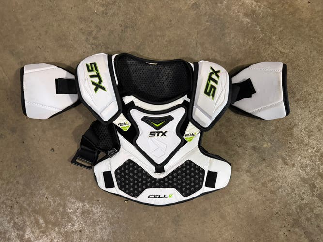 Small Adult STX Cell V Shoulder Pads (Used)
