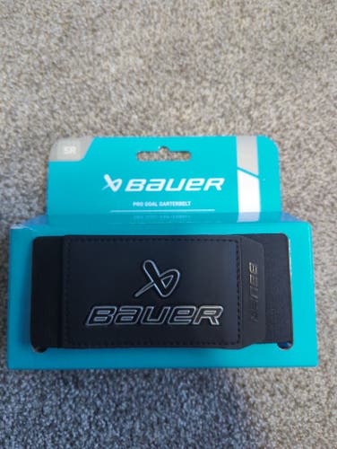 Bauer Pro Goalie Knee Pad Garter Belt