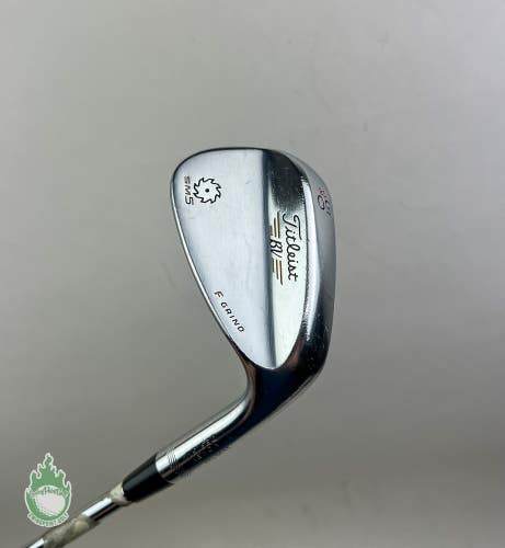 Right Hand Titleist Vokey SM5 Wedge 50*-08 F-Grind Wedge Flex Steel Golf Club