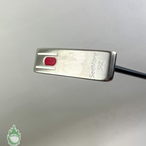Used Right Handed SeeMore Si2 Blade 34" Milled Putter Steel Golf Club