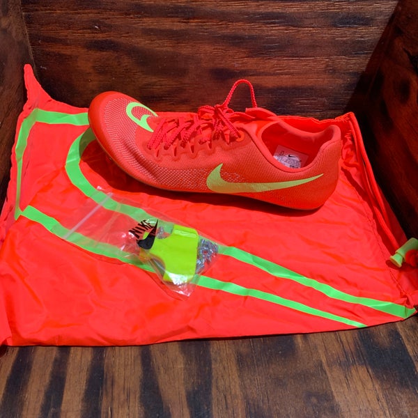 Nike Ja Fly 4 Bright Crimson Volt Sprint Men’s Size 9.5 Track Spikes DR2741-601