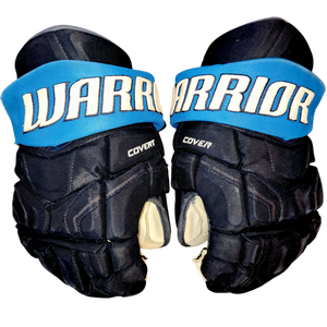 WINNIPEG JETS WARRIOR QRE GLOVES 14" PRO STOCK