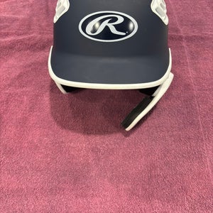 6 3/8-7 1/8 Matte Blue Rawlings R16 Batting Helmet (New)