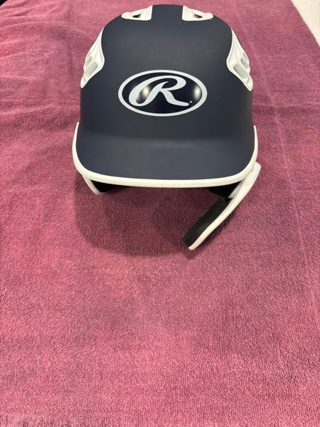 6 3/8-7 1/8 Matte Blue Rawlings R16 Batting Helmet (New)