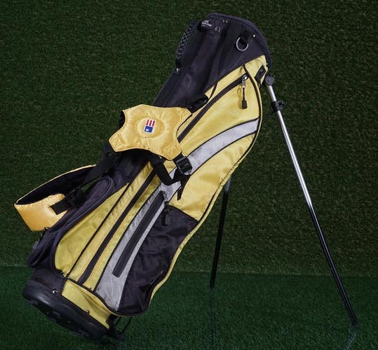 USKG 63-43 Stand Bag 4 Way 33 Tall U.S. Kids Golf Bag Junior Youth ~ LOOK