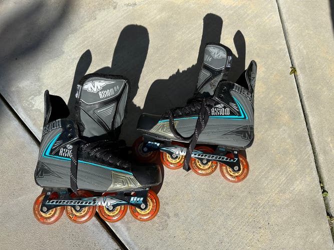 Mission Inline Skates Extra Wide Width Size 11 (Used)