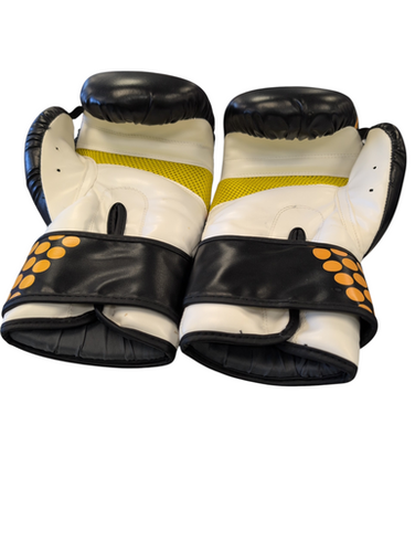 Used KNOCKOUT BOXING 14 OZ Boxing Gloves Black LG 11862-S000092922