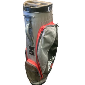 Used Taylormade TAYLORMADE BAG Mens Stand Bag Grey And Red 11862-S000092865
