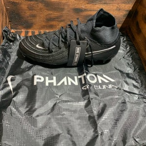 Nike Phantom Luna II Elite FG Black Cleats (FJ2572 001) Men's Size 7.5