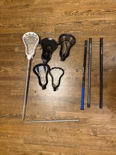 Lacrosse shaft and head lot. READ DESCRIPTION! YOU CAN BUT INDIVIDUAL!!