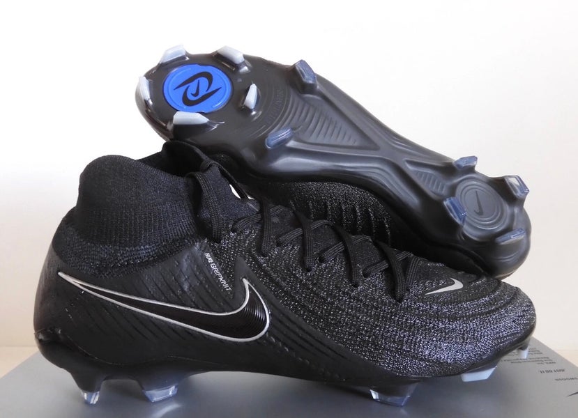 Men Size 8 Nike Phantom Luna 2 Elite FG Black Soccer Cleats FJ2572-001 With Bag