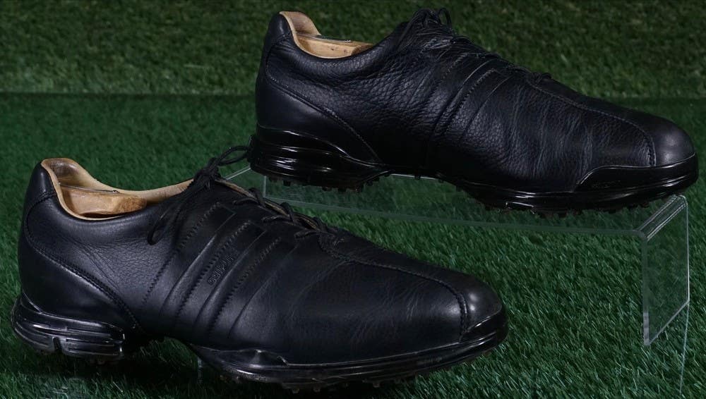 Adidas Adipure Clima Golf Shoes Mens 8.5 Traxion Spiked, Black ~ 675756 |  SidelineSwap | Buy and Sell on SidelineSwap