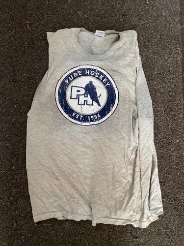 Gray Pure Hockey Used base layer shirt