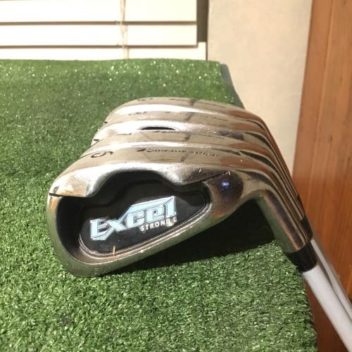 Pinemeadow Ladies Excel Strong L Irons Set (6-SW) Performance Graphite Shafts