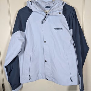 Marmot Cascade Jacket Full Zip Hooded Womens Size: S Blue