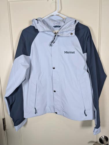 Marmot Cascade Jacket Full Zip Hooded Womens Size: S Blue