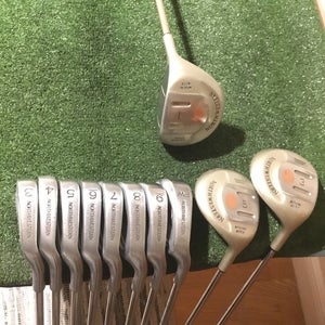 Northwestern Ladies Conquest Full Set (Driver, 3W, 5W, 3-PW) Steel Shafts (Read)