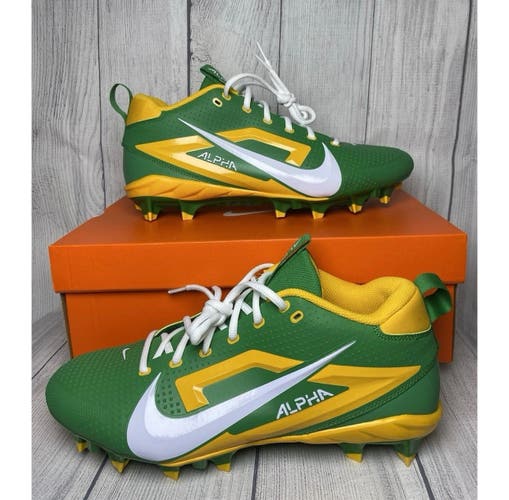 Authentic Oregon Ducks Nike Alpha Menace Football Cleat Men 12.5W Player Edition