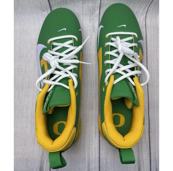 Authentic Oregon Ducks Nike Alpha Menace Football Cleat Men 12.5W Player Edition Jordan Brand × Nike Oregon Ducks Nike Alpha Menace Football  main image 4