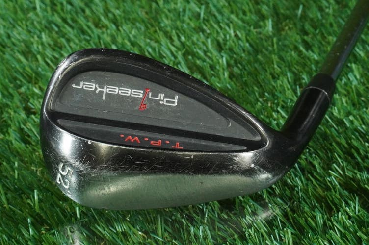 Pinseeker T.P.W. 52 Gap Wedge Attack Approach Steel Shaft Wedge Flex Left LH