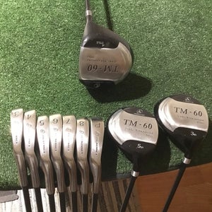 Pro Kennex TM-60 Tour Design Full Set (D, 3W, 5W, 3-PW) Tour Flex Graphite